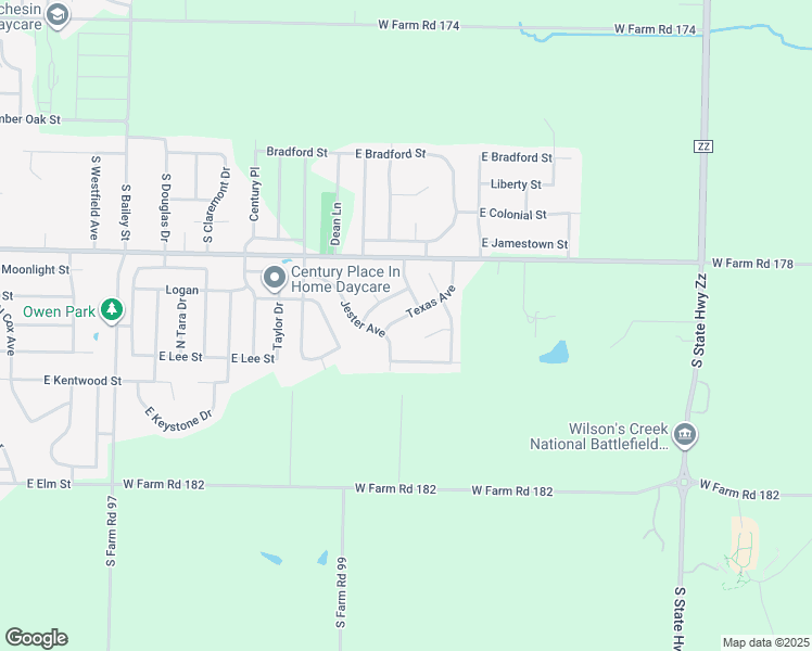 map of restaurants, bars, coffee shops, grocery stores, and more near 535 Texas Avenue in Republic