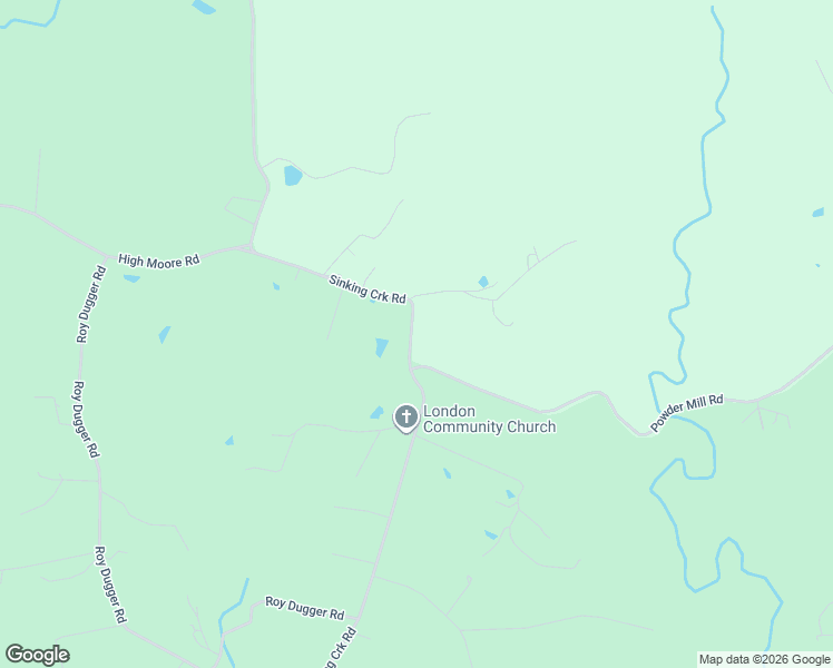 map of restaurants, bars, coffee shops, grocery stores, and more near 2136 Sinking Creek Road in London