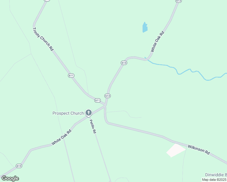 map of restaurants, bars, coffee shops, grocery stores, and more near 13713 White Oak Road in Church Road