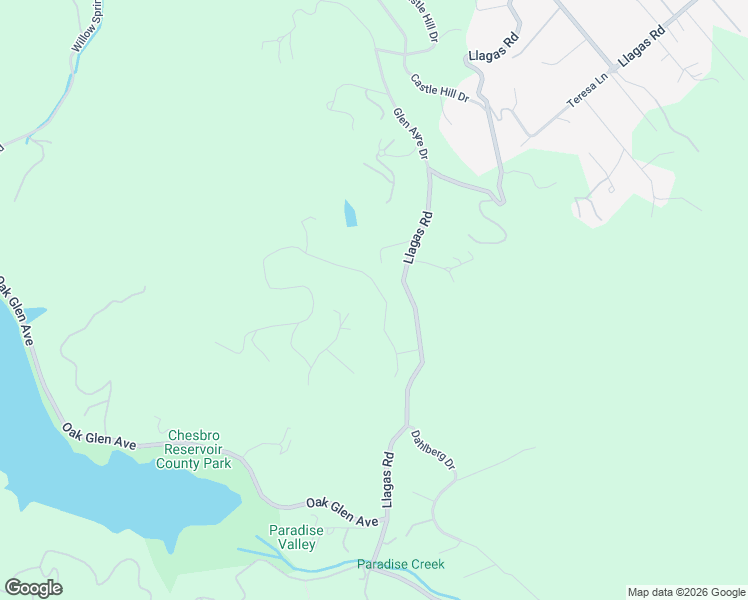 map of restaurants, bars, coffee shops, grocery stores, and more near 1960 Rocky Ridge Road in Morgan Hill