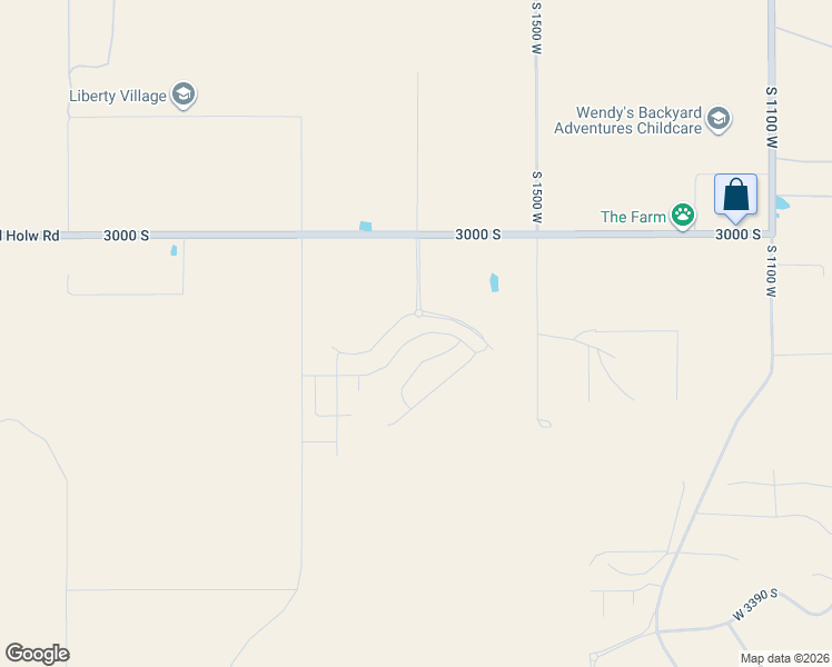 map of restaurants, bars, coffee shops, grocery stores, and more near 3000 South in Hurricane