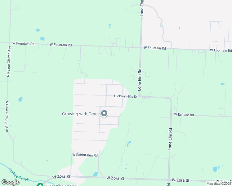 map of restaurants, bars, coffee shops, grocery stores, and more near 1717-1757 Hickory Hills Dr in Joplin