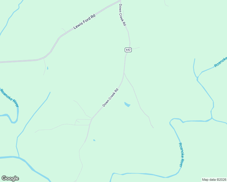 map of restaurants, bars, coffee shops, grocery stores, and more near 760 Down Creek Road in Brookneal