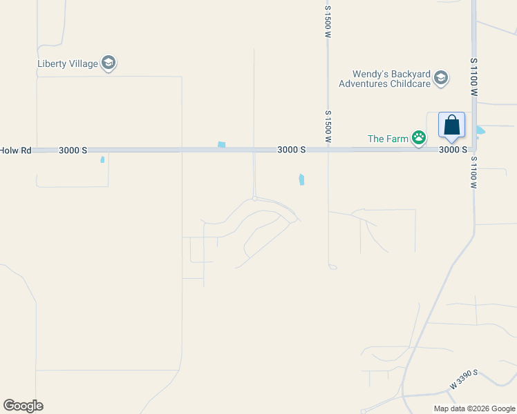 map of restaurants, bars, coffee shops, grocery stores, and more near 3000 South in Hurricane