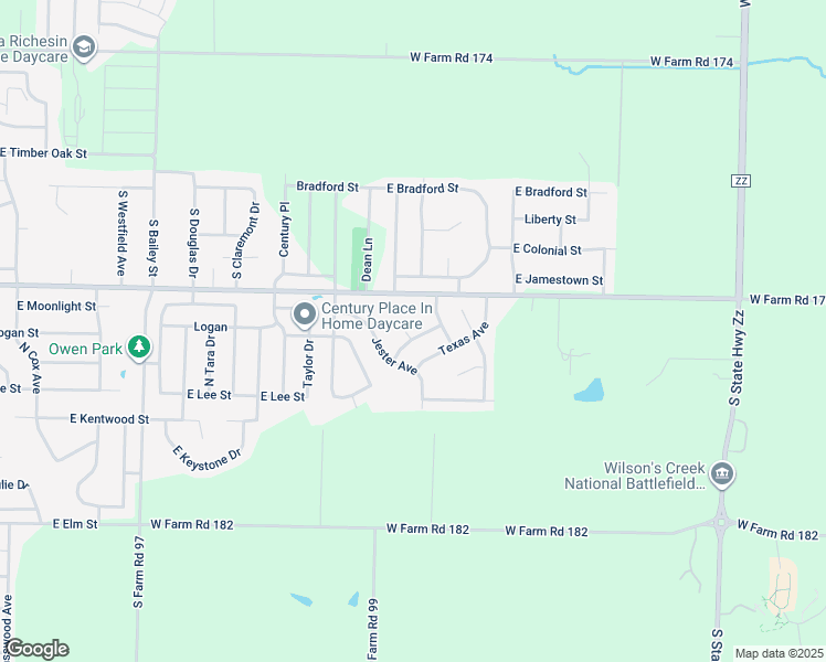 map of restaurants, bars, coffee shops, grocery stores, and more near 2991 Morris Street in Republic