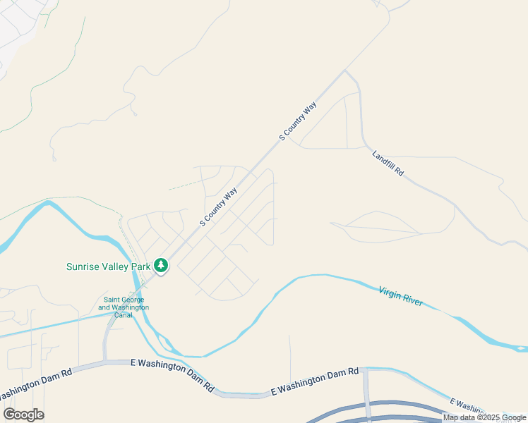 map of restaurants, bars, coffee shops, grocery stores, and more near Riverbed Drive in Washington