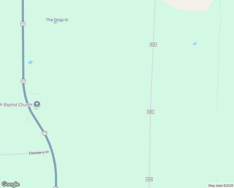 map of restaurants, bars, coffee shops, grocery stores, and more near County Road 433 in Summersville