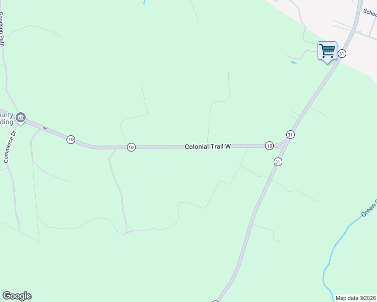 map of restaurants, bars, coffee shops, grocery stores, and more near 474 Colonial Trail West in Spring Grove