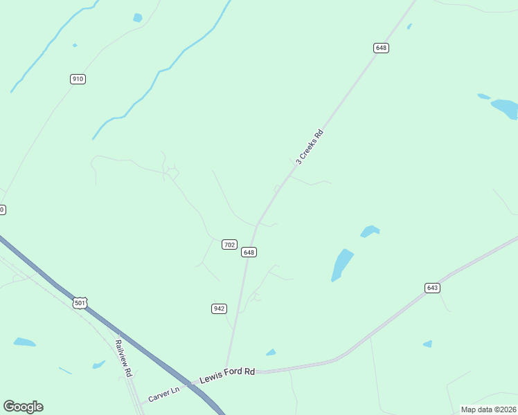 map of restaurants, bars, coffee shops, grocery stores, and more near 5725 3 Creeks Road in Gladys