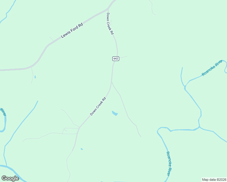 map of restaurants, bars, coffee shops, grocery stores, and more near 760 Down Creek Road in Brookneal