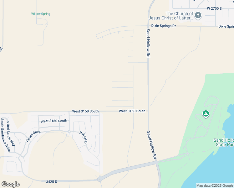 map of restaurants, bars, coffee shops, grocery stores, and more near 3080 South in Hurricane