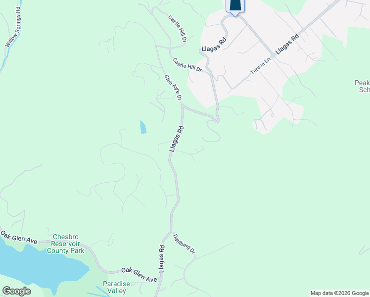 map of restaurants, bars, coffee shops, grocery stores, and more near 17996 Deer Run Court in Morgan Hill