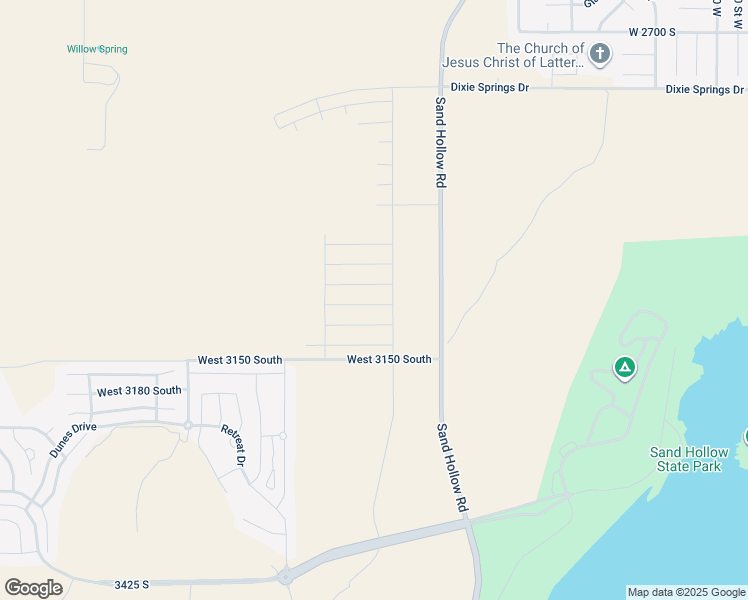 map of restaurants, bars, coffee shops, grocery stores, and more near 3080 South in Hurricane