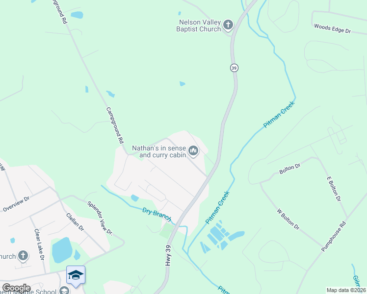 map of restaurants, bars, coffee shops, grocery stores, and more near 2-334 Camp Ground Road in Somerset