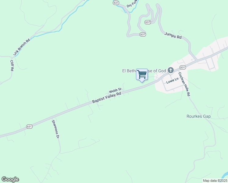 map of restaurants, bars, coffee shops, grocery stores, and more near 169 Webb Street in Cedar Bluff