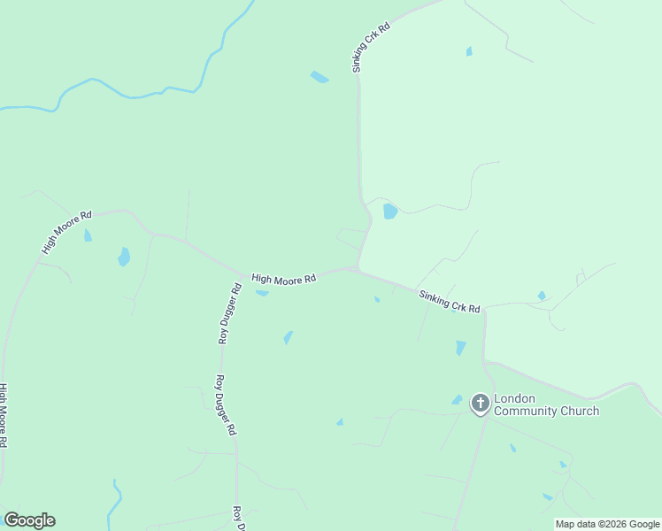 map of restaurants, bars, coffee shops, grocery stores, and more near 60 High Moore Road in London