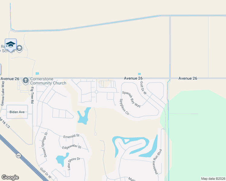 map of restaurants, bars, coffee shops, grocery stores, and more near 17024 Granite Falls Way in Chowchilla