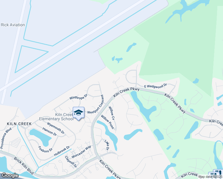 map of restaurants, bars, coffee shops, grocery stores, and more near 705 Mashie Court in Newport News