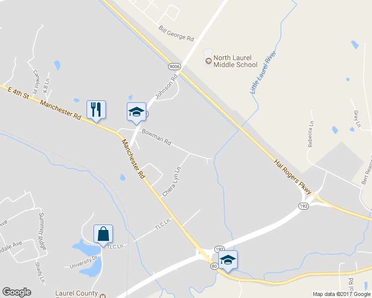 map of restaurants, bars, coffee shops, grocery stores, and more near 1081 Bowman Road in London