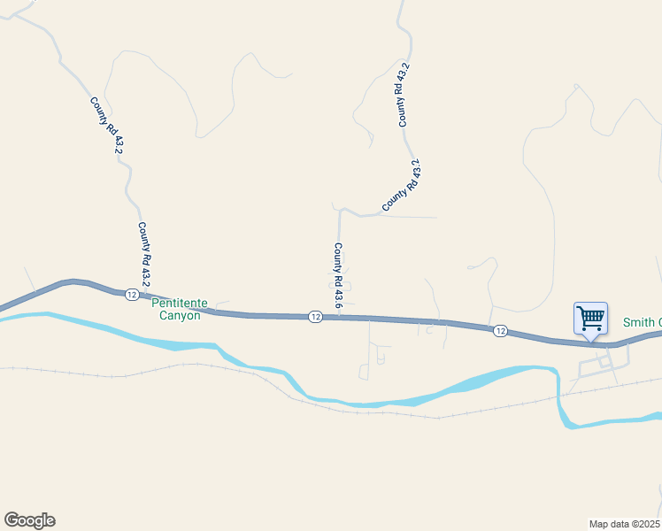 map of restaurants, bars, coffee shops, grocery stores, and more near 9311-9399 County Road 43.6 in Trinidad