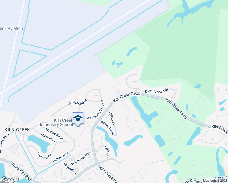 map of restaurants, bars, coffee shops, grocery stores, and more near 811 Brassie Way in Newport News