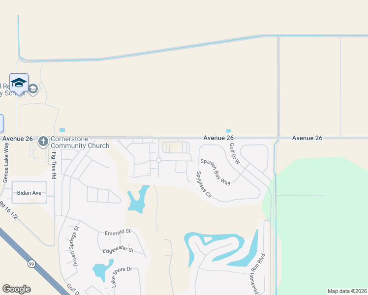 map of restaurants, bars, coffee shops, grocery stores, and more near 5001 East Robertson Boulevard in Chowchilla