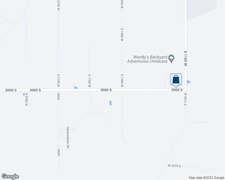 map of restaurants, bars, coffee shops, grocery stores, and more near 3000 South in Hurricane