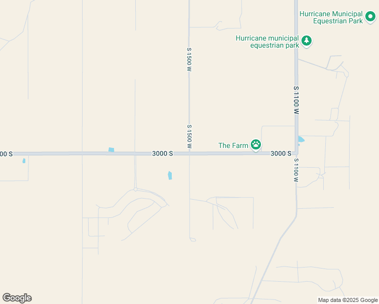 map of restaurants, bars, coffee shops, grocery stores, and more near 2549 S 1500 W in Hurricane