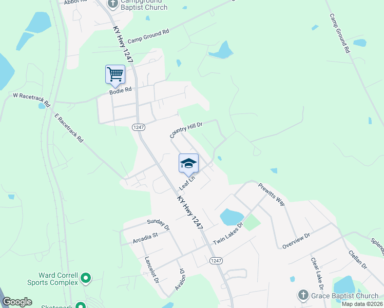 map of restaurants, bars, coffee shops, grocery stores, and more near 200-298 Rolling Hills Dr in Somerset