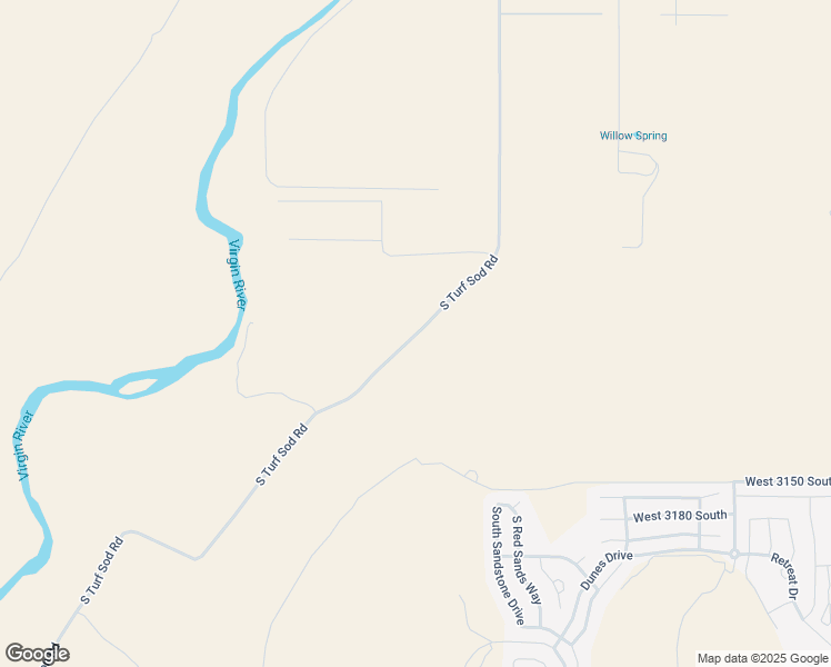 map of restaurants, bars, coffee shops, grocery stores, and more near S 5400 W in Hurricane