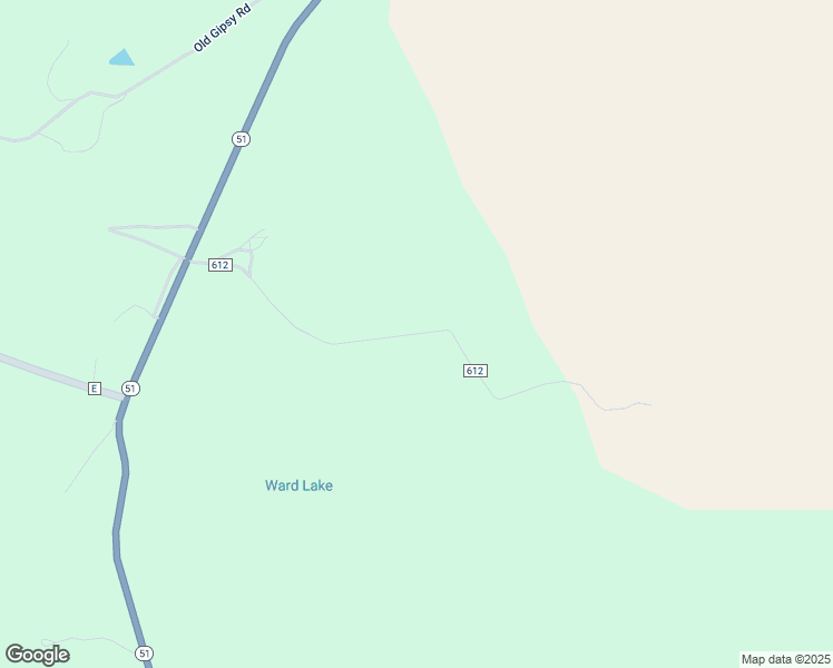 map of restaurants, bars, coffee shops, grocery stores, and more near County Road 612 in Sturdivant