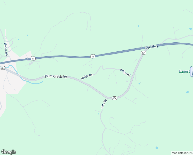 map of restaurants, bars, coffee shops, grocery stores, and more near 2705 Indigo Road in Christiansburg