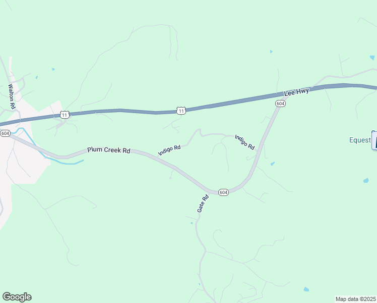 map of restaurants, bars, coffee shops, grocery stores, and more near 2705 Indigo Road in Christiansburg