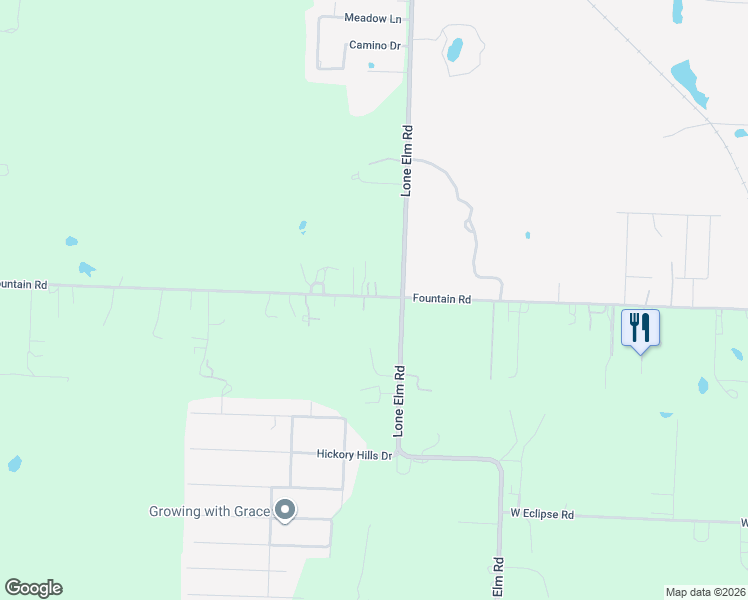 map of restaurants, bars, coffee shops, grocery stores, and more near 3814-3820 N Lone Elm Ave in Joplin