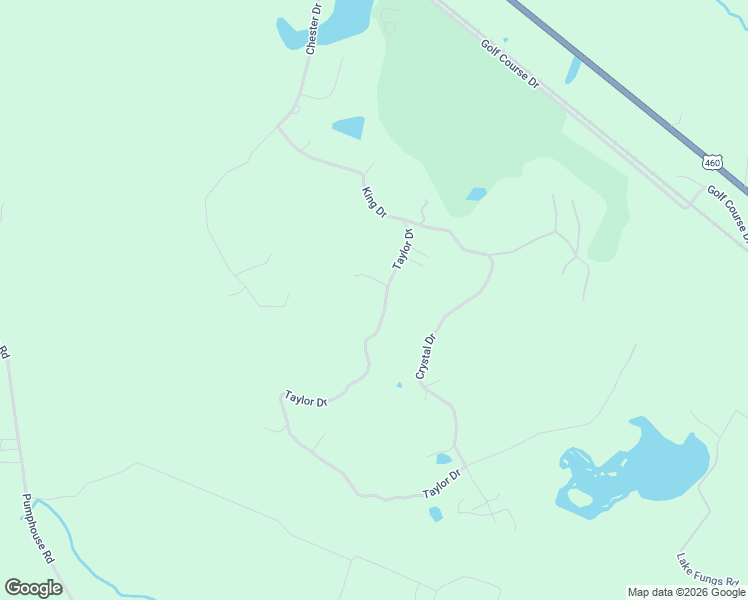 map of restaurants, bars, coffee shops, grocery stores, and more near 13300 Taylor Drive in Disputanta