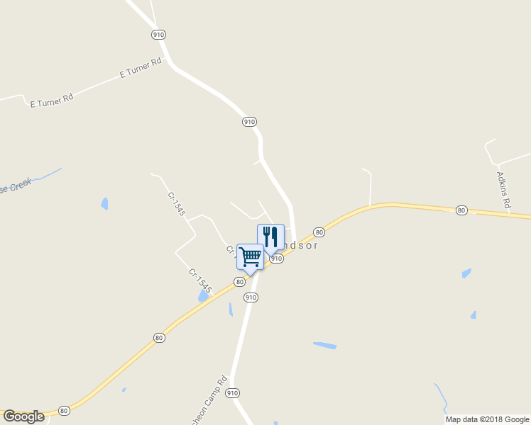 map of restaurants, bars, coffee shops, grocery stores, and more near Tony Roy Lane in Casey County