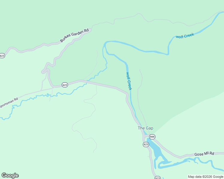 map of restaurants, bars, coffee shops, grocery stores, and more near 5154 Burkes Garden Road in Tazewell