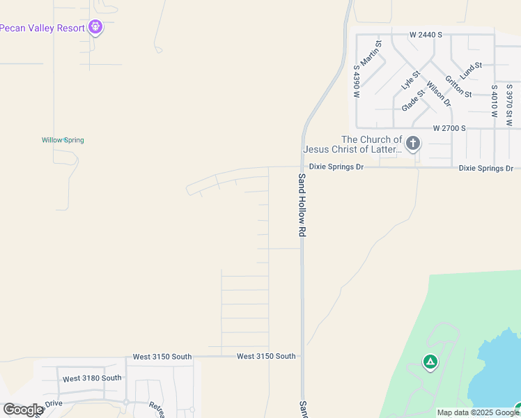 map of restaurants, bars, coffee shops, grocery stores, and more near 4667 West 2870 South in Hurricane