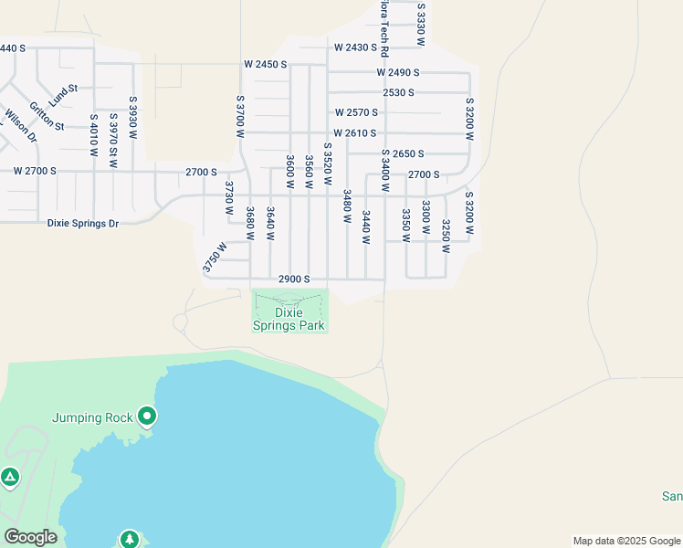 map of restaurants, bars, coffee shops, grocery stores, and more near 2883 3480 West in Hurricane