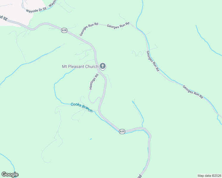 map of restaurants, bars, coffee shops, grocery stores, and more near 1060 Mount Pleasant Road in Shawsville