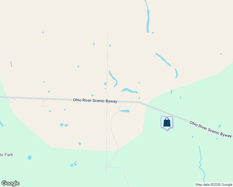 map of restaurants, bars, coffee shops, grocery stores, and more near 1600-1698 Ellis Road in Brookport