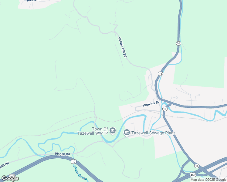 map of restaurants, bars, coffee shops, grocery stores, and more near Muncy Lane in Tazewell County