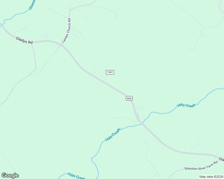 map of restaurants, bars, coffee shops, grocery stores, and more near 7104 Gladys Road in Altavista