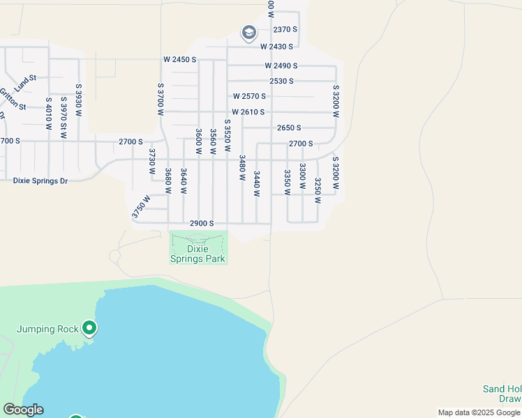 map of restaurants, bars, coffee shops, grocery stores, and more near 2861 3440 West in Hurricane