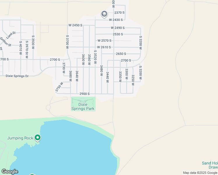 map of restaurants, bars, coffee shops, grocery stores, and more near 2861 3440 West in Hurricane