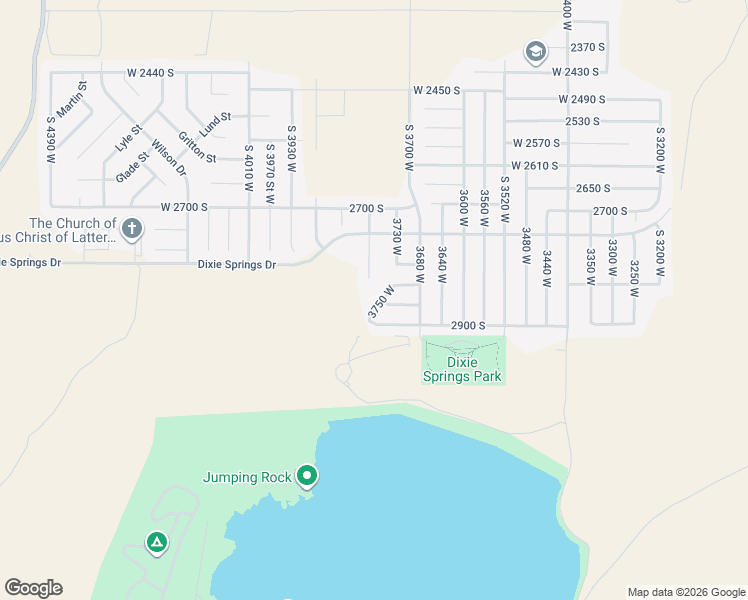 map of restaurants, bars, coffee shops, grocery stores, and more near 2874 3750 West in Hurricane
