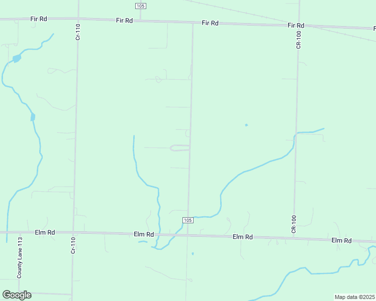 map of restaurants, bars, coffee shops, grocery stores, and more near 5368 County Road 105 in Carthage