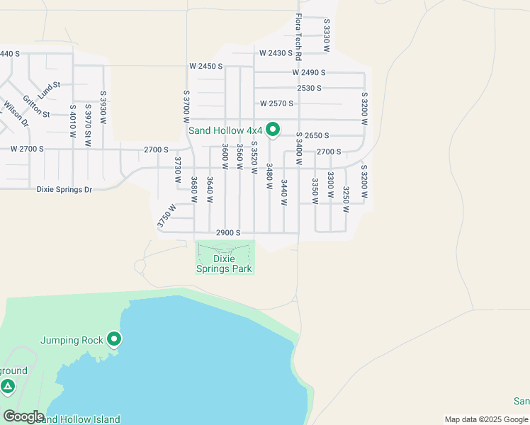 map of restaurants, bars, coffee shops, grocery stores, and more near 2846 3480 West in Hurricane