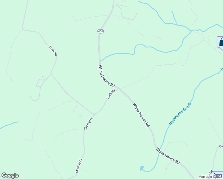 map of restaurants, bars, coffee shops, grocery stores, and more near 2401-2629 Tuck Road in Moneta