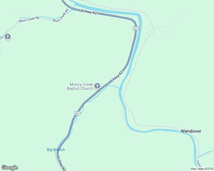 map of restaurants, bars, coffee shops, grocery stores, and more near 18149-20115 U.S. 421 in Hyden